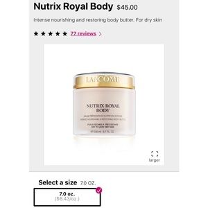 Lancôme Nutrix Royal Body